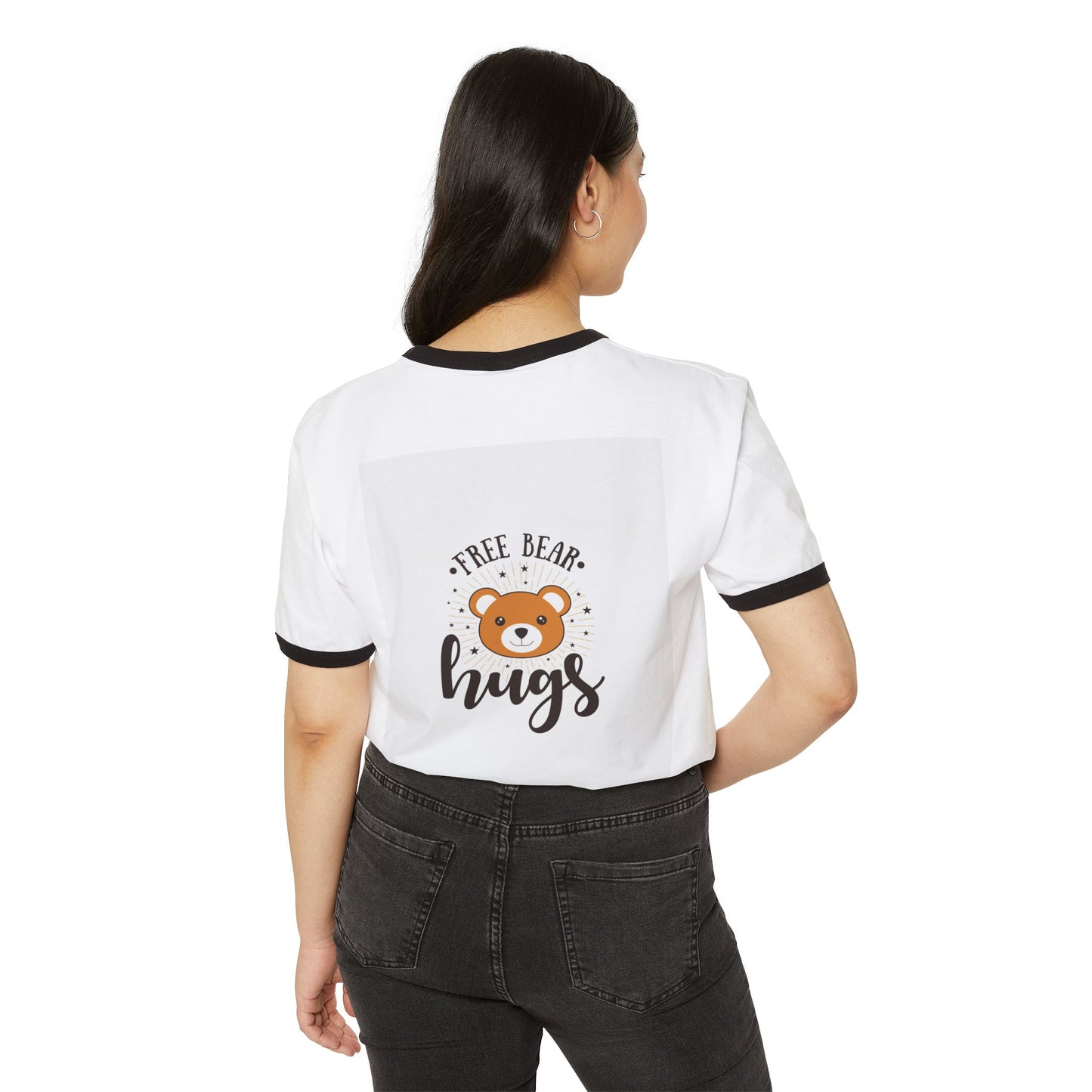 Free Bear Hugs Ringer T-Shirt