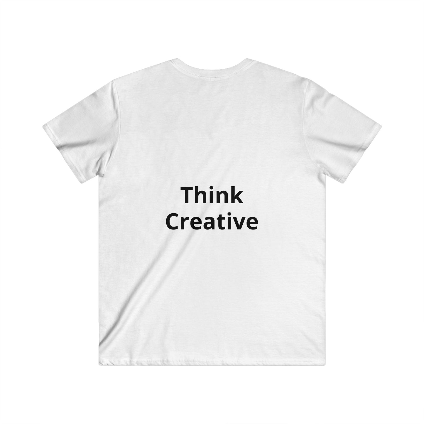 Men's Fitted V-Neck Short Sleeve Tee