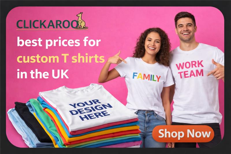 Get the Best Prices for Custom T Shirts in the UK – Shop Now & Save Big