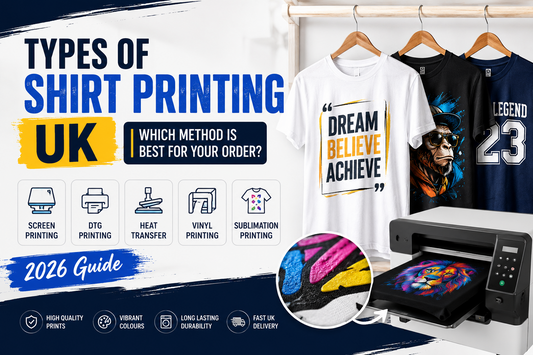Types of Shirt Printing UK