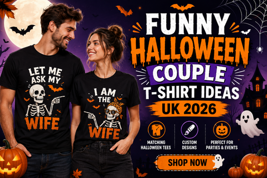 Funny Halloween Couple T-Shirt Ideas UK