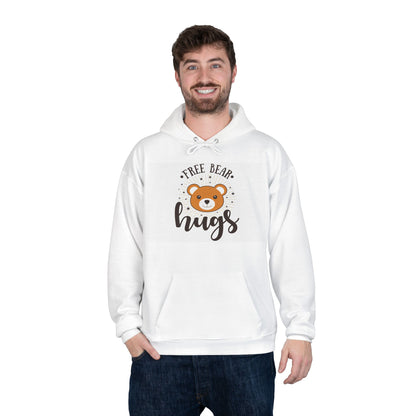 Free Bear Hugs Hoodie — Cute Teddy Graphic Pullover