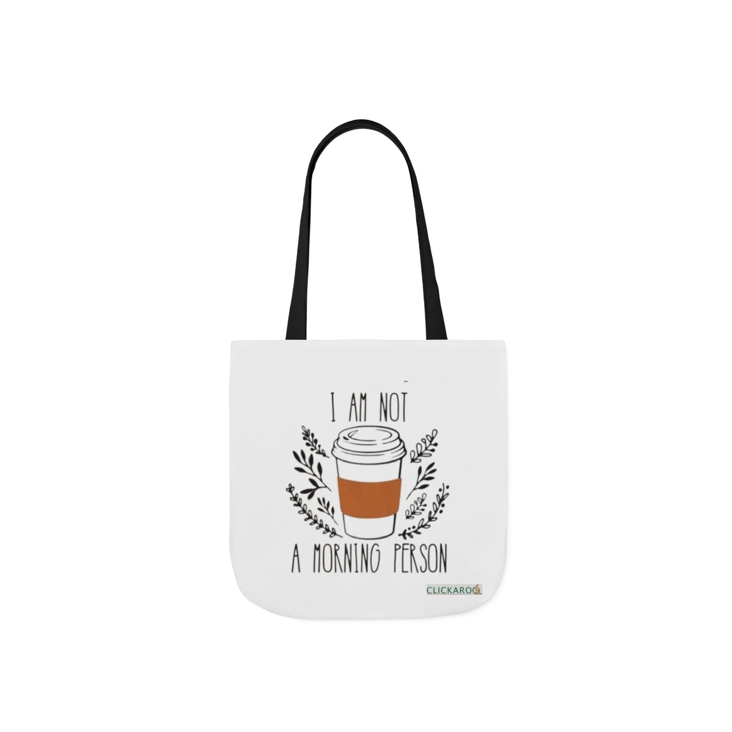 Buy “I Am Not a Morning Person” Funny Canvas Tote Bag Printify