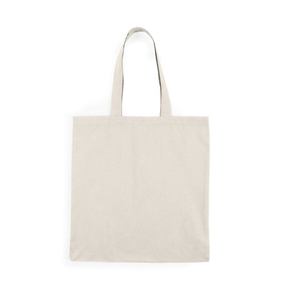 Buy Start the Day With a Smile Natural Tote Bag Grocery & Everyday Shopper Printify