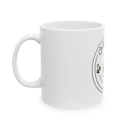 Coffee Mug — Clickaaro Coffee Logo Mug (Est. 2026) — 11oz & 15oz Ceramic