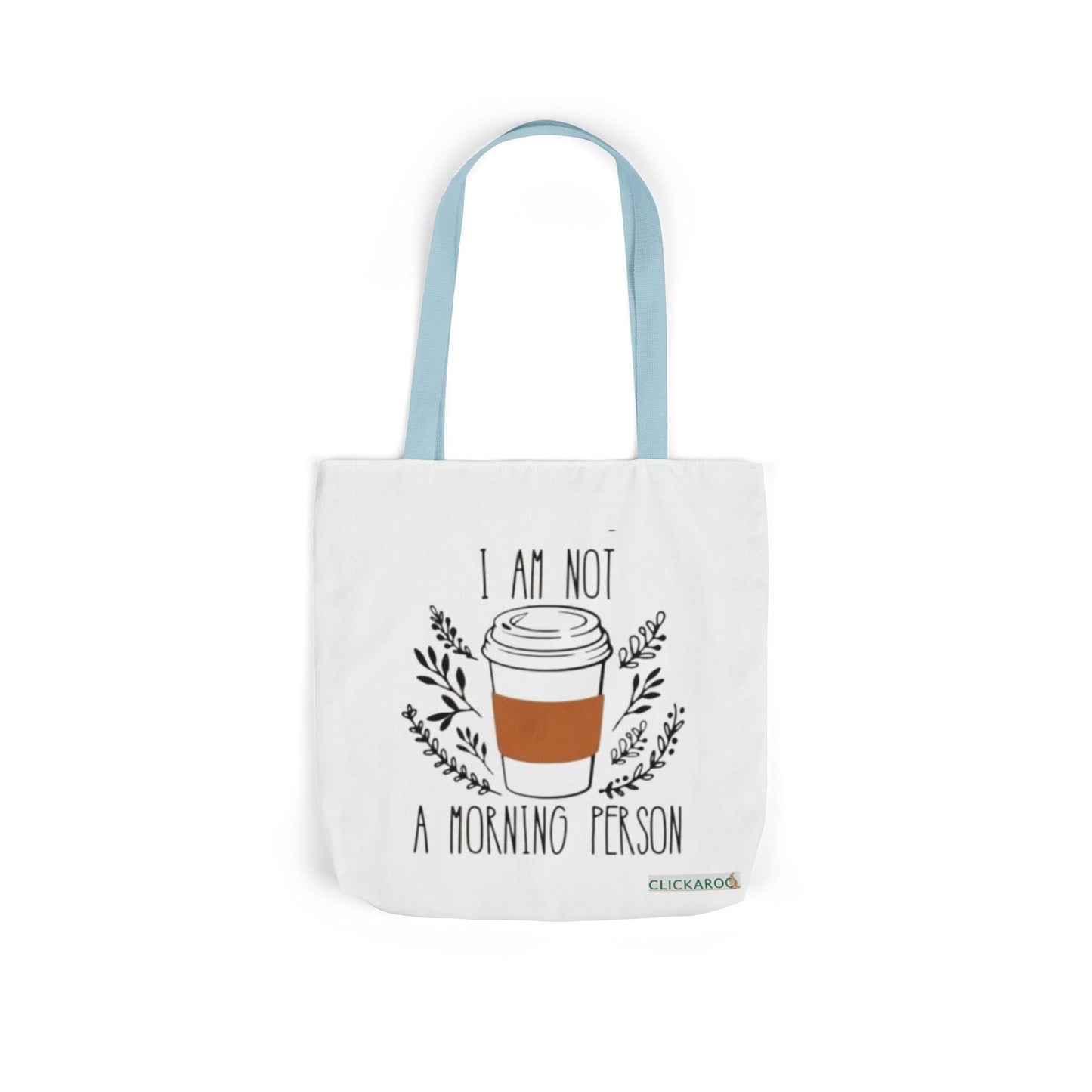 Buy “I Am Not a Morning Person” Funny Canvas Tote Bag Printify