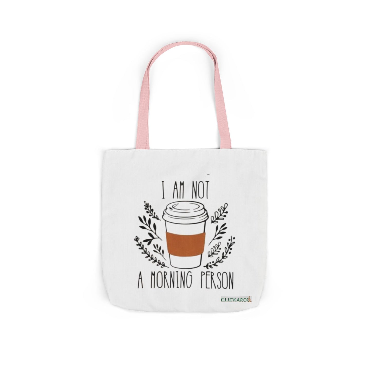 Buy “I Am Not a Morning Person” Funny Canvas Tote Bag Printify