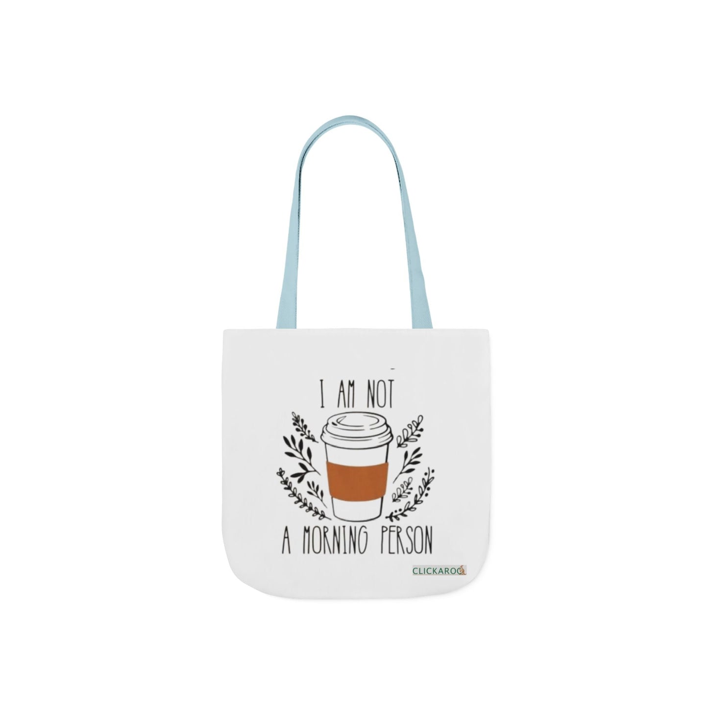 Buy “I Am Not a Morning Person” Funny Canvas Tote Bag Printify