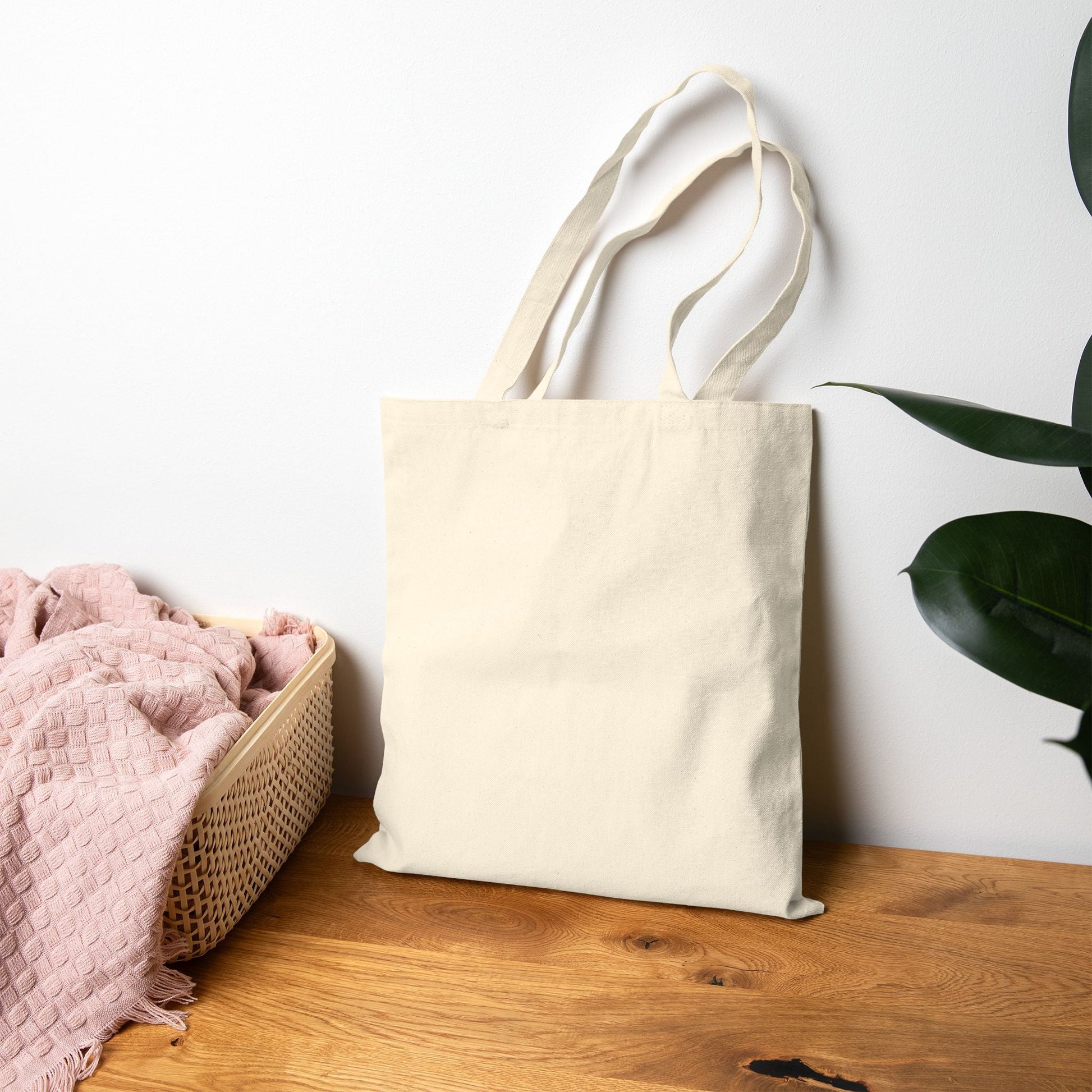 Buy Tote Bag Motivational Cotton Canvas Printed Shopper for Everyday Use Printify