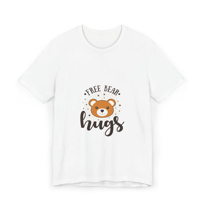 Free Bear Hugs T-Shirt — Cute Teddy Graphic Tee for Kids & Adults