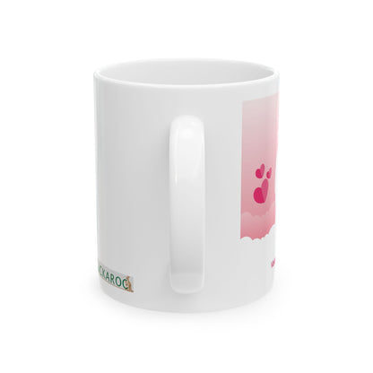 Best White Ceramic Printed Mugs Online For Couples | Valentine's Day Coffee Mugs For Gifts Purpose Printify