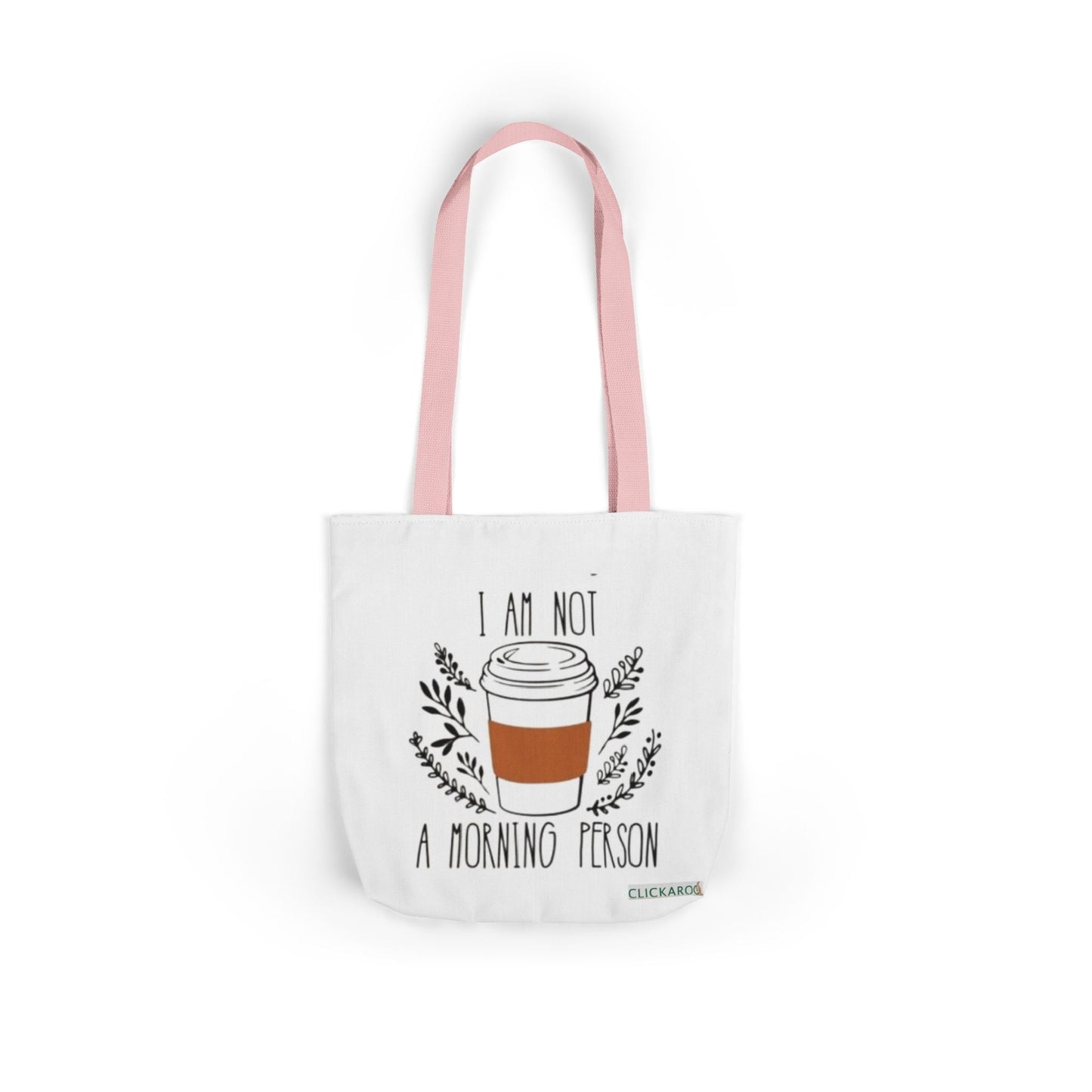 Buy “I Am Not a Morning Person” Funny Canvas Tote Bag Printify