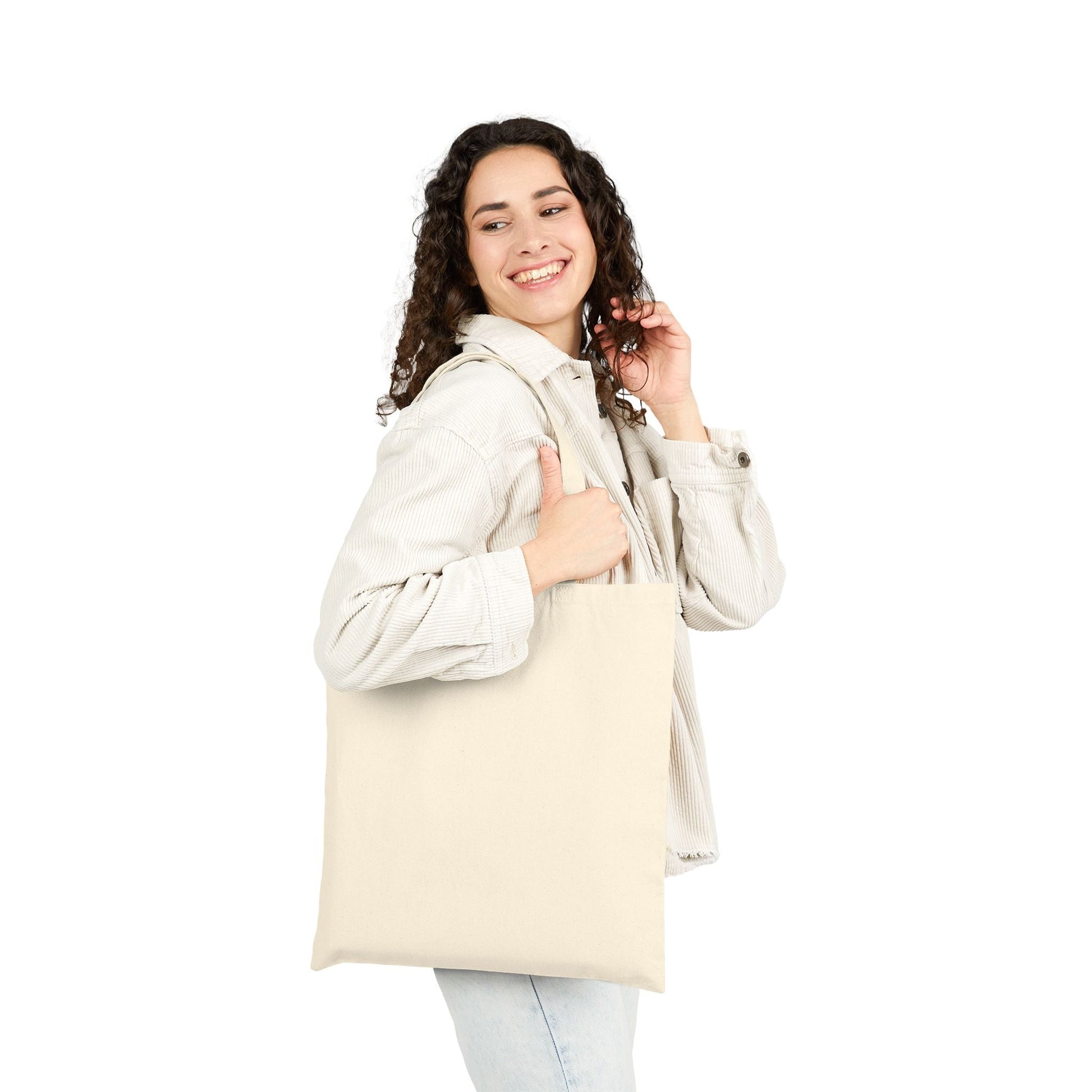 Buy Be the Best of You Cotton Tote Bag Inspirational Canvas Printify
