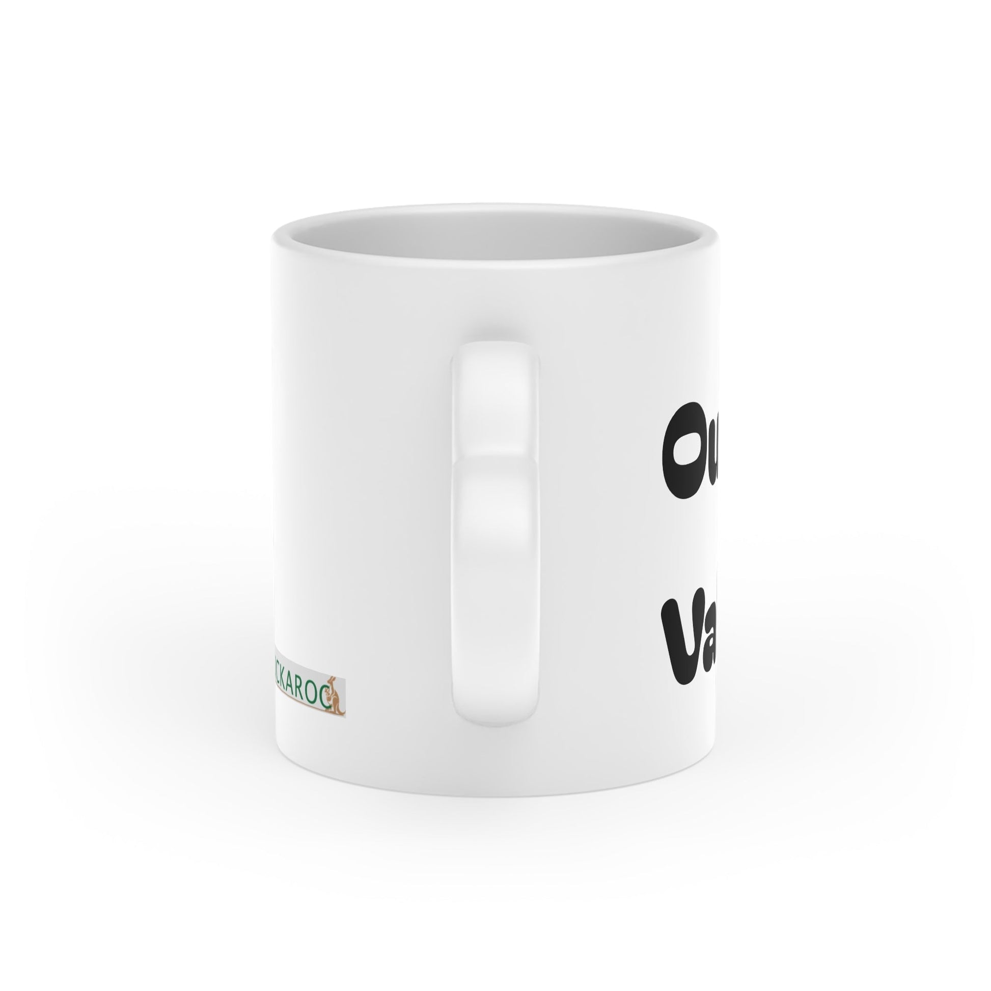 Buy Printed White Coffee Mugs | Valentine's Coffee Mugs Online For Couples - "Our First Valentine" Printify