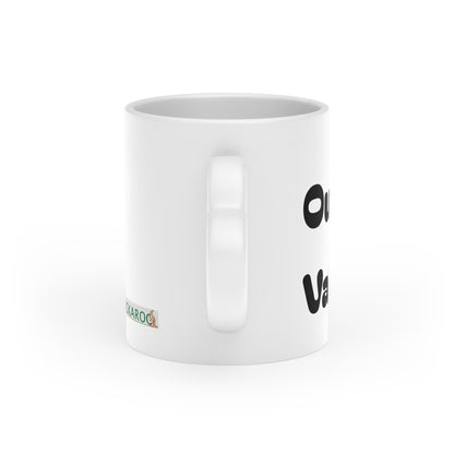 Buy Printed White Coffee Mugs | Valentine's Coffee Mugs Online For Couples - "Our First Valentine" Printify
