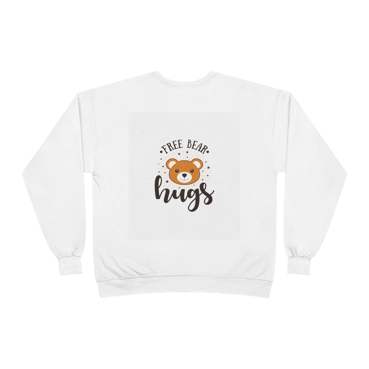 Progress Over Perfection Crewneck Sweatshirt — Cute 'Free Bear Hugs' Graphic