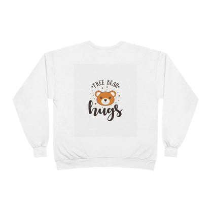 Progress Over Perfection Crewneck Sweatshirt — Cute 'Free Bear Hugs' Graphic