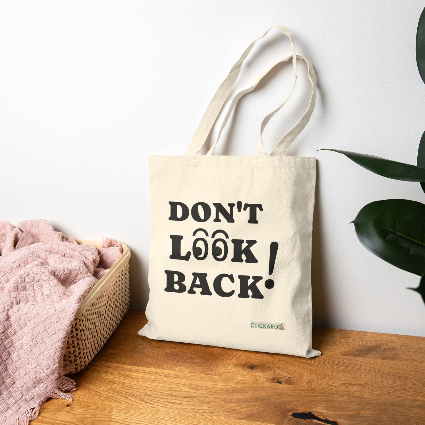 Buy Tote Bag Motivational Cotton Canvas Printed Shopper for Everyday Use Printify