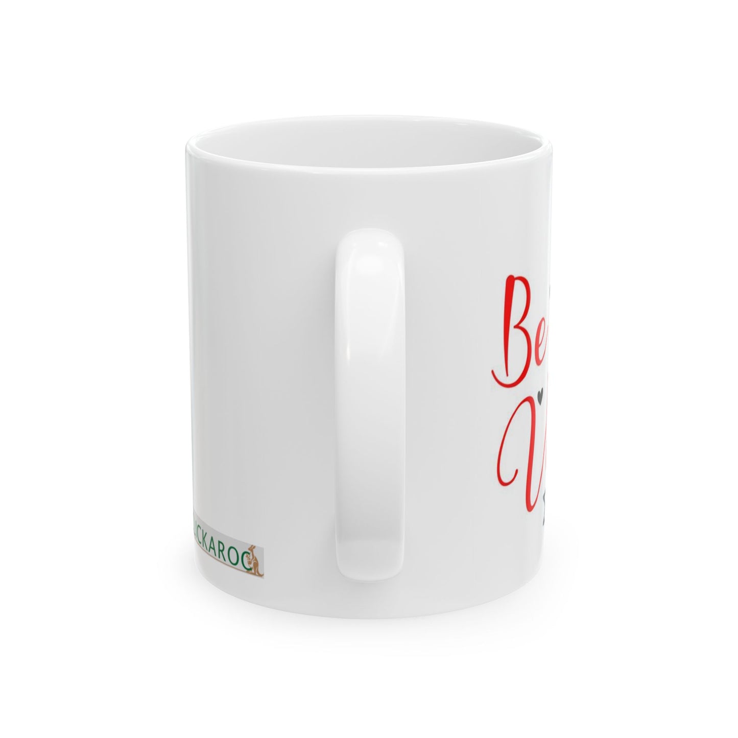 Be My Valentine Ceramic Mug – Heart Arrow Coffee Cup