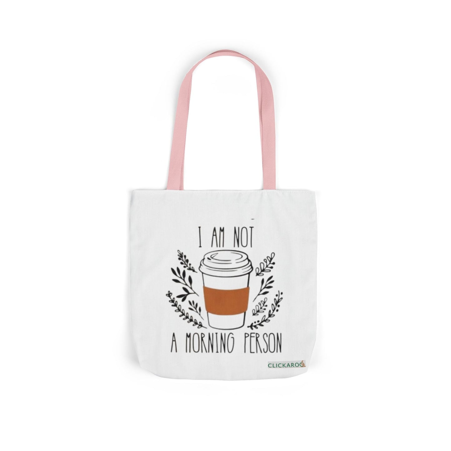 Buy “I Am Not a Morning Person” Funny Canvas Tote Bag Printify