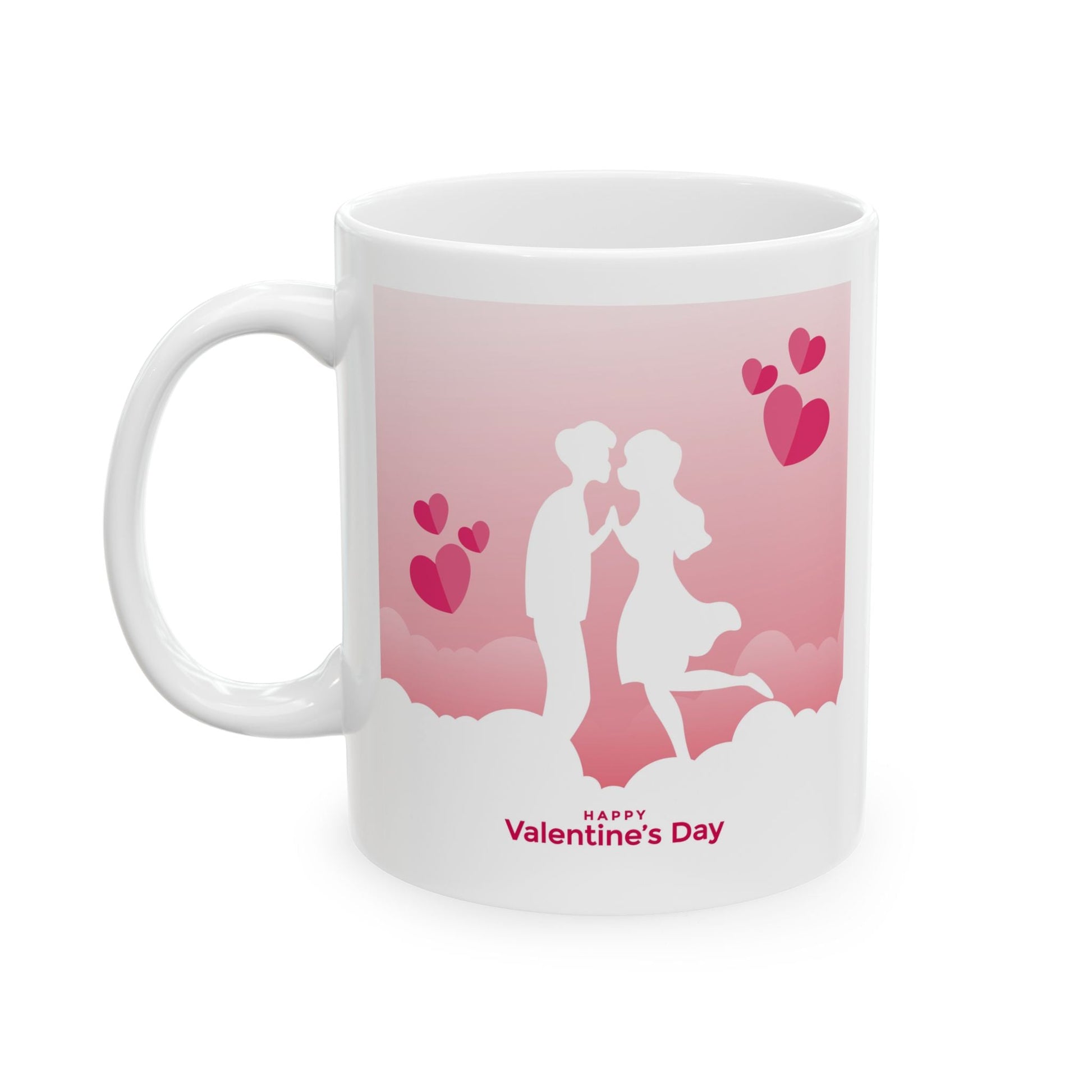 Best White Ceramic Printed Mugs Online For Couples | Valentine's Day Coffee Mugs For Gifts Purpose Printify