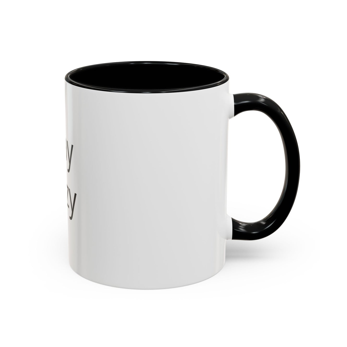 Stay Cozy Accent Coffee Mug — Cozy Minimalist Ceramic Coffee Cup (11/15oz)