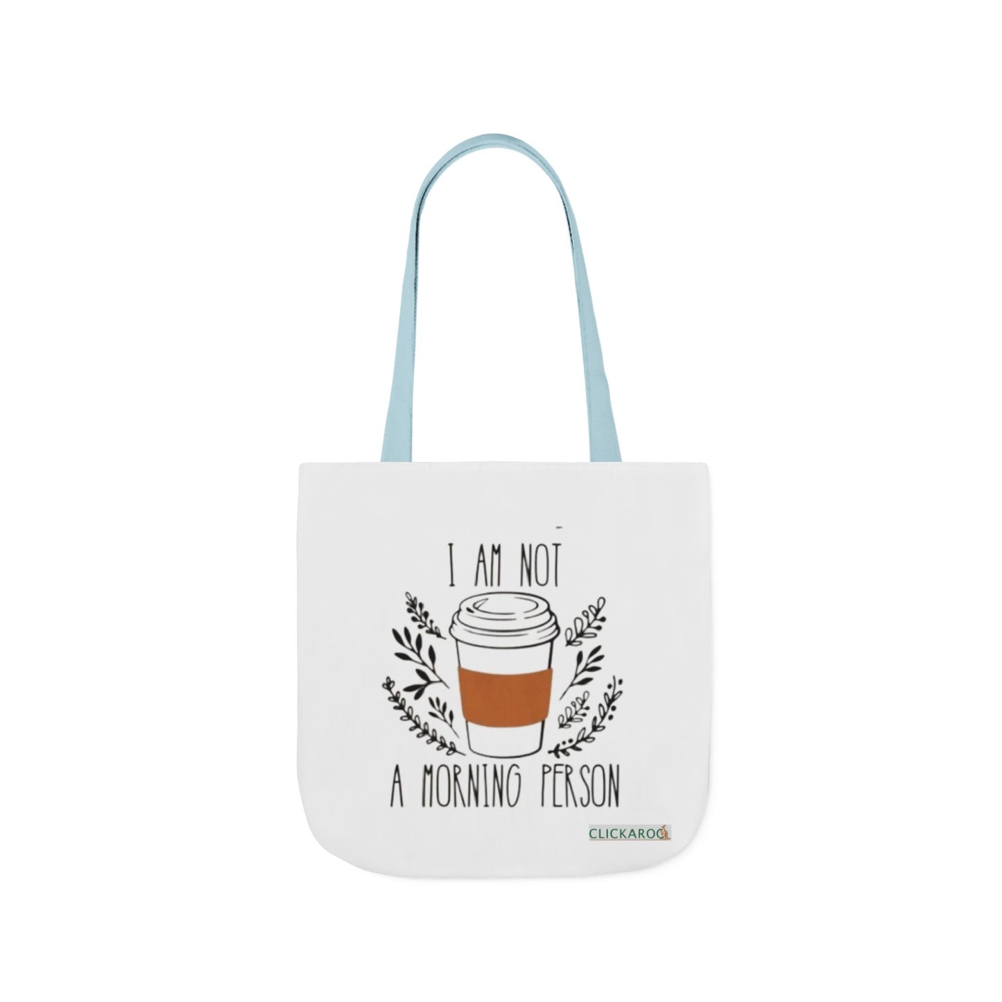 Buy “I Am Not a Morning Person” Funny Canvas Tote Bag Printify