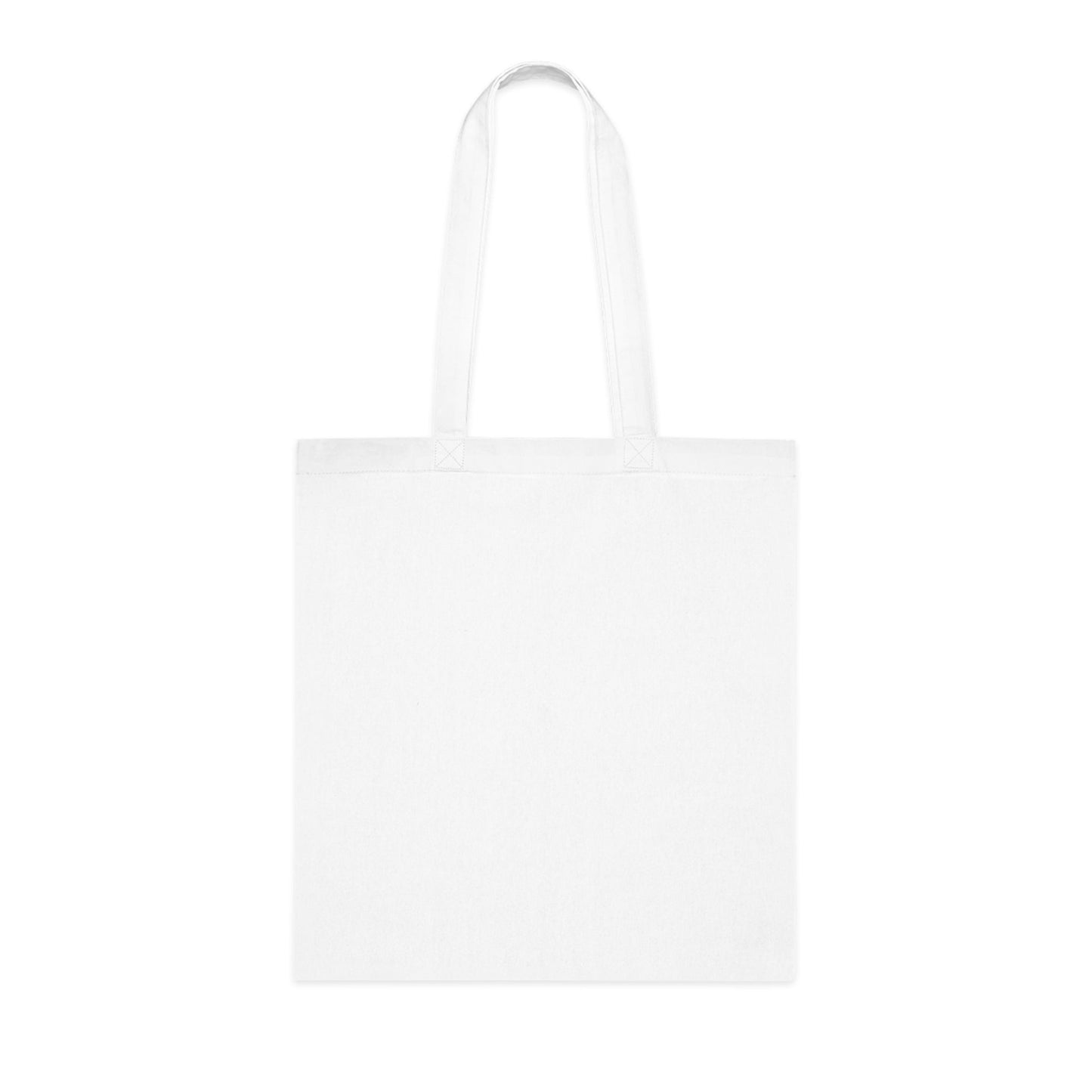 Bee Positive Cotton Tote Bag Cute Motivational Eco-Friendly Shopper Printify
