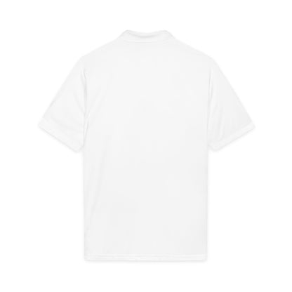 Inspirational 'Keep Going' Polo Shirt — 'Free Hugs' Dog Pocket Logo